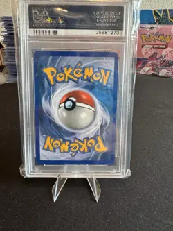 Pokemon Raikou Gold Star Holo Card 114/115 EX Unseen Forces PSA 9 - Image 2