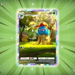 Gloom #228 Illustration Rare Pokemon TCG Pocket Genetic Apex Holo Card - Image 1