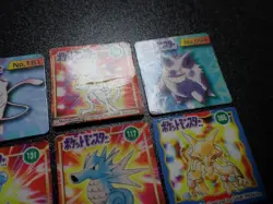 Pokemon GB Pocket Mini Card Non Holo x8 Mewtwo Mew Gengar etc #6274 - Image 3