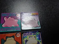 Pokemon GB Pocket Mini Card Non Holo x4 Snorlax Ditto etc #6272 - Image 3