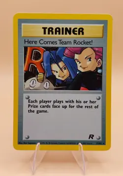 Here Comes Team Rocket! Holo Rare Team Rocket 15/82 Pokemon Card - WOTC 1999 (B) - Image 1