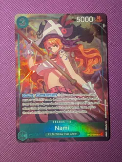 Nami (Best Selection Vol. 1) Foil OP02-036 SR One Piece Promotion Card - Image 1