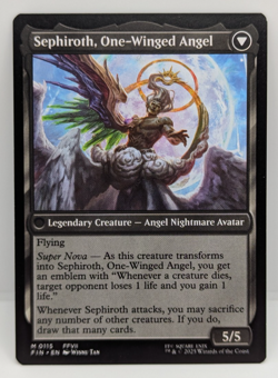 Sephiroth, Fabled SOLDIER Final Fantasy Regular NM MTG - Image 2