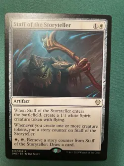 2023 Staff of the Storyteller Commander: Phyrexia: All Will Be One Regular - Image 1