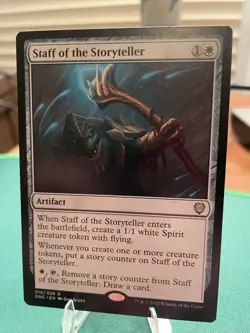 2023 Staff of the Storyteller Commander: Phyrexia: All Will Be One Regular - Image 3