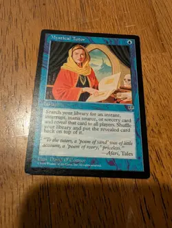 Mystical Tutor Mirage Rare MTG Lightly Played Look Search - Image 3