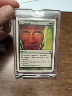 MTG Biorhythm 9th Edition 9ED LP Light Play M:tG - Image 1