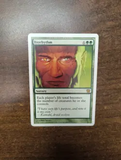 MTG Biorhythm 9th Edition 9ED LP Light Play M:tG - Image 2