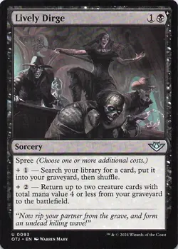 Lively Dirge Outlaws of Thunder Junction Regular - Image 1