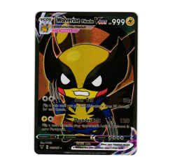 Pokemon Wolverine Pikachu Holo Read Description - Image 1