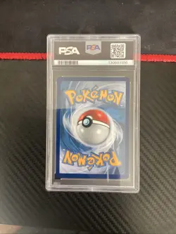 2021 Pokemon Marnie Full Art Black Star Promo SWSH #121 PSA 9 - Image 2