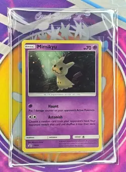 🔥Mimikyu SM29 Black Star Promo Holo Sun Moon Pokemon TCG Holo 2017 NM👍📈 - Image 4