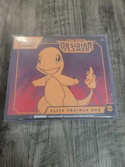 -TEAR DENT- Pokemon Scarlet Violet Obsidian Flames Elite Trainer Box ETB Sealed - Image 1