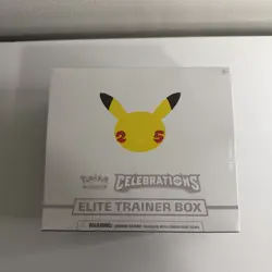 Pokemon TCG 25th Anniversary Celebrations Elite Trainer Box ETB 820650809439 - Image 1