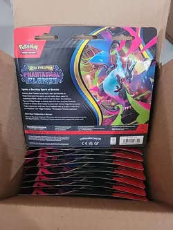 Pokemon Phantasmal Flames ME02 - Sneasel 3-Pack Blister - Lot Of 12 - Image 3