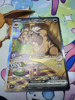 Pokemon TCG Arven's Mabosstiff EX #235/182 Sv10: Destined Rivals - Image 1