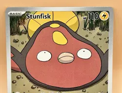 Stunfisk 118/086 – White Flare (Illustration Rare) – NM – 2025 Pokemon TCG - Image 3