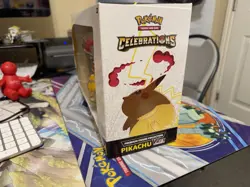 Pokemon TCG Celebrations Premium Figure Collection Pikachu VMAX Box 820650809408 - Image 3