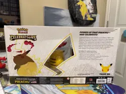 Pokemon TCG Celebrations Premium Figure Collection Pikachu VMAX Box 820650809408 - Image 4