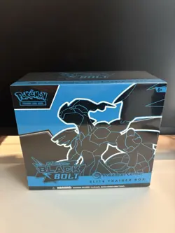 🔥 Pokemon Center ETB Elite Trainer Box Scarlet & Violet Black Bolt NEW SEALED - Image 1