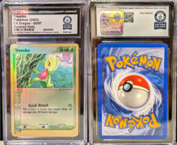 2003 POKEMON TREECKO EX DRAGON 80/97 REVERSE HOLO World Record Break - Image 1