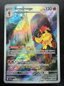 Pokemon Armarouge 203/198 SV01: Scarlet & Violet Base Set Holo (NM) - Image 1