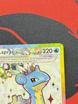 Lapras ex 158/142 Full Art Holo Pokemon Sv07: Stellar Crown English Near Mint - Image 4