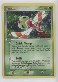 Yanma Reverse Foil Pokemon EX Team Rocket Returns #28 2004 - Image 1
