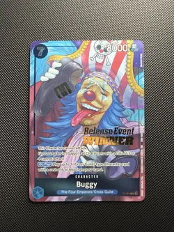 Buggy P-084 Release Event Winner Promo One Piece English NM - Image 1