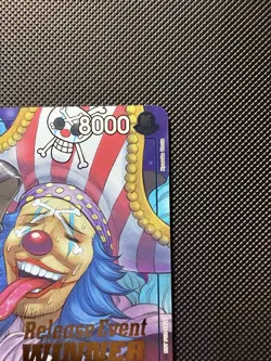 Buggy P-084 Release Event Winner Promo One Piece English NM - Image 5