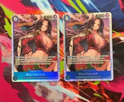 One Piece TCG Boa Hancock Super Rare OP07 (2) - Image 1