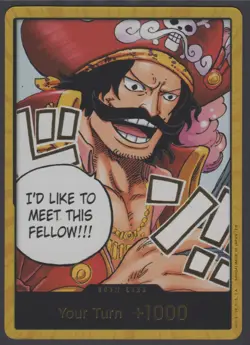 One Piece Carrying On His Will Gold DON!! Gol D. Roger English - Image 1
