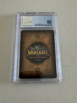 World Of Warcraft TCG Sindragosa, the Frost Queen Icecrown CGC 7.5 Graded - Image 2
