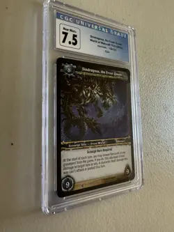 World Of Warcraft TCG Sindragosa, the Frost Queen Icecrown CGC 7.5 Graded - Image 3