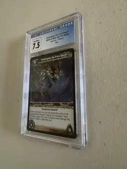 World Of Warcraft TCG Sindragosa, the Frost Queen Icecrown CGC 7.5 Graded - Image 4
