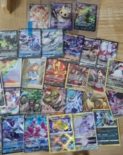 80x Pokemon Card Bundle TCG Rare Holo 100% Genuine Pokemon Cards Collection - Image 1