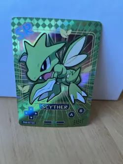 Scyther 123 Eif Poke Baby Chinese Pokemon Card US seller Illustration Rare - Image 1
