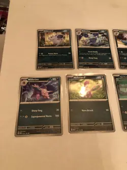 Lot of 7 Nidoran Nidorino Nidoqueen Nidoking Nidorina Pokemon Cards - Image 5