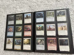 Magic The Gathering Rares Uncommon Card Binder Collection Lot - Image 1