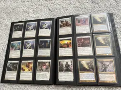 Magic The Gathering Rares Uncommon Card Binder Collection Lot - Image 4