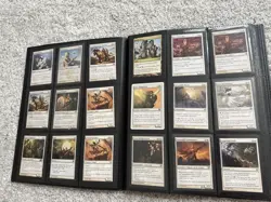 Magic The Gathering Rares Uncommon Card Binder Collection Lot - Image 5