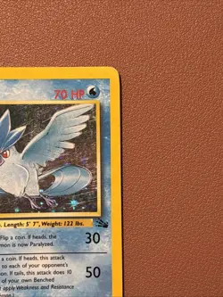 Pokemon TCG Articuno Fossil Holo Unlimited Rare Card 2/62 LP Condition - Image 3