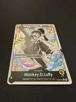 Near Mint Monkey.D.Luffy ST29-001 Alt Leader English One Piece Card Game - Image 2