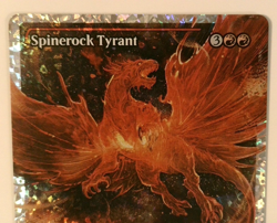 Spinerock Tyrant (0389) - Fractured Foil - Showcase Lorwyn Eclipsed MTG - Image 3