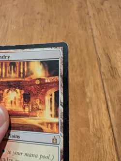 Sacred Foundry Magic The Gathering 2005 Land Red White Heavy Play 280/306 - Image 5