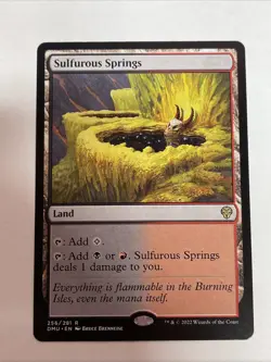 Sulfurous Springs Dominaria United Rare #256 - Image 1