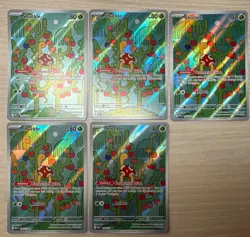Lot Of 5 : Pokemon Mega Evolution - Shuckle 136/132 - Image 1