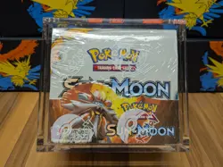 Pokemon Sun and Moon Base Set Booster Box - Factory Sealed - Image 1