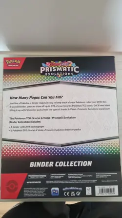 Pokemon TCG Prismatic Evolutions Binder Collection Box New and Sealed x2 - Image 2