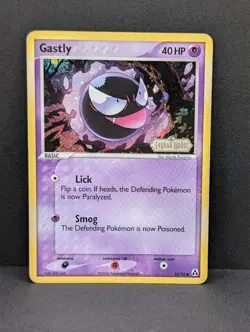 Gastly 52/92 Legend Maker Reverse Holo Rare Pokemon TCG Nintendo Gengar MP+ - Image 1